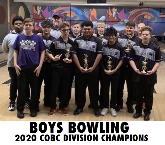 Boys Bowling 2020 COBC Division Champions